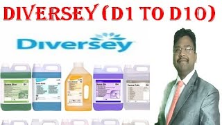 Diversey Chemicals  Different types of Kitchen Cleaning Chemicals Suma D  Series Chemicals  D7 [upl. by Denten41]