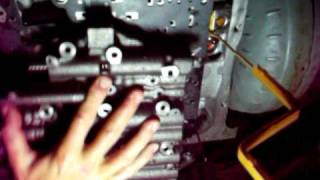 Installing the valve body back onto the 700R4 transmission part 2 [upl. by Eissalc787]