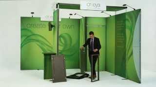 How to set up Creeya™ Exhibition Stand for Trade Shows [upl. by Shere]