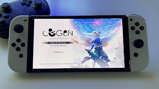 COGEN Sword of Rewind  Review  Switch OLED handheld gameplay [upl. by Ognimod654]