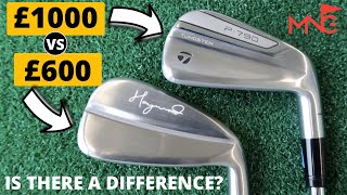 £600 vs £1000  Haywood Golf Signature Irons vs TaylorMade P790 Irons [upl. by Lundell69]