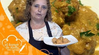 Albóndigas con salsa de almendras [upl. by Alya]