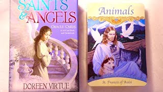 Saints amp Angels Oracle Cards  Review amp Walkthrough [upl. by Atnoled]