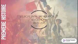 PREMIERE  LEurope entre restauration et révolutions 18141848 [upl. by Ikciv]