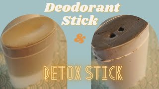 How to Make Natural Deodorant amp Detox Stick [upl. by Salkcin924]