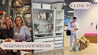 NEGENMAANDENBEURS 2024 BEGINNEN AAN DE BABYKAMER amp SHOPPEN  vlog95 zwanger [upl. by Goldenberg999]