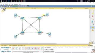 Mesh Topology Using Cisco Packet Tracer [upl. by Monreal272]