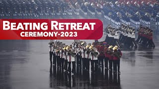 LIVE Beating Retreat Ceremony  2023 [upl. by Nauqan786]