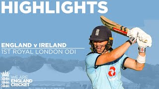 England v Ireland  Highlights  Billings Hits Best Ever Score After Willey Takes 5  1st ODI 2020 [upl. by Mallina]