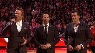 The Best Rendition of Canadas National Anthem O Canada  The Tenors [upl. by Nilatak]