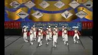 College Dance Team HipHop 2005 Cincinnati Cincinnati [upl. by Adiuqram]