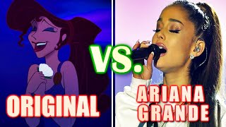 Ariana Grande VS Original Singers  Disney SONG Battle [upl. by Nileve]