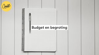 Budget en begroting wat is het verschil  Mr Chadd Academy [upl. by Neelac]