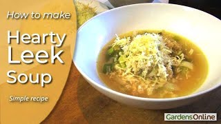 Leek Soup  Recipe [upl. by Deirdra172]