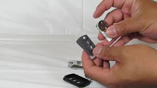 How To Change an ESeries Keyfob TXE101 Battery [upl. by Oedama]