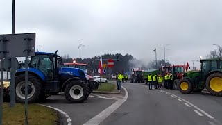 Strajk Rolników Jabłonna [upl. by Yatnahc]