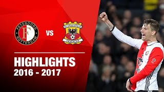 80  Highlights Feyenoord  Go Ahead Eagles  Eredivisie 20162017 [upl. by Iraam975]