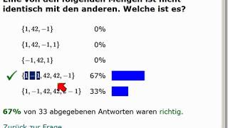 Tests zur disjunktiven Normalform und zu Mengen [upl. by Joris]