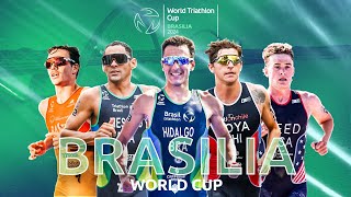 2024 World Triathlon Cup Brasilia  MEN [upl. by Anrak723]