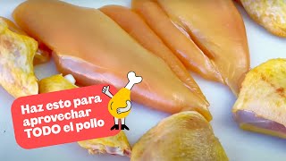 Te enseñamos a DESPIEZAR el pollo  Tutorial fácil paso a paso 🍗 [upl. by Erb462]