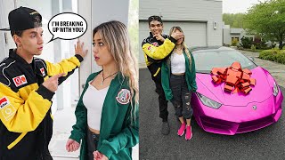 Breaking Up With My Girlfriend Then Surprising Her With a Lamborghini [upl. by Zane]