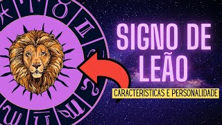 Signo de Leão as características dos leoninos pontos fracos e fortes [upl. by Rodl]