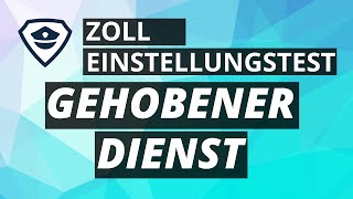 ▶︎ ZOLL gehobener Dienst Einstellungstest  Ausbildung  Gehalt  Bewerbung [upl. by Aretak]