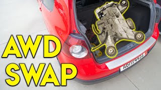 Everything You Need to AWD Swap Your Car [upl. by Renault956]