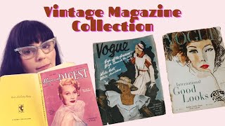 Browsing through my Vintage Magazine Collection [upl. by Aciretahs32]