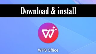 Cara Download WPS Office amp Cara Mengatasi Tidak Bisa instal WPS Office [upl. by Amadeus]