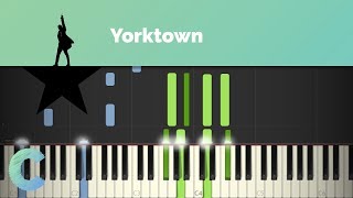 Hamilton  Yorktown Piano Tutorial [upl. by Nita156]