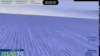 Ski Run Miniclip Flash Game [upl. by Llerod]