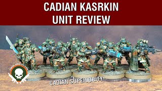 Unit Review Kasrkin  10th Edition Index [upl. by Nitsed]