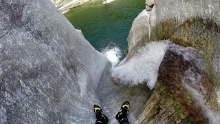 Canyoning Corippo Switzerland [upl. by Ennagrom579]