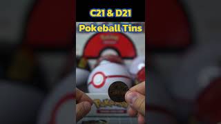 C21 D21 Pokeball Tins pokemon [upl. by Ttirb]