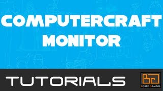 Tekkit ComputerCraft Tutorial Monitor [upl. by Ahsel951]