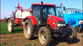 Case IH Maxxum 110 amp Bargam [upl. by Tannie]