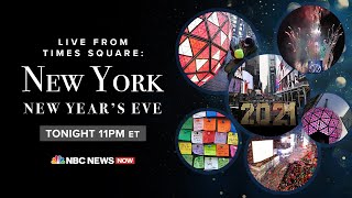 New Year’s Eve Celebrations From Times Square In NYC  NBC News [upl. by Nikral]