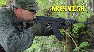 Czech VZ58 Airsoft test  review [upl. by Moscow133]