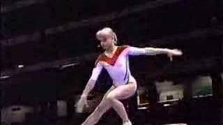 Alexandra Marinescu 96 Olympics Compulsory Beam [upl. by Kata224]