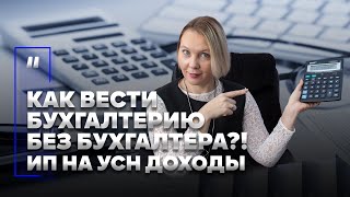 Как вести бухгалтерию без бухгалтера Инструкция для ИП на упрощенке УСН доходы [upl. by Lana]