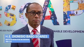 Voices from CS75 HE Dionisio Babo Soares [upl. by Netsirk]