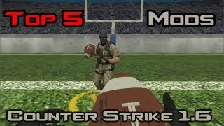 Top 5 Mods of Counter Strike 16 [upl. by Nilyarg]