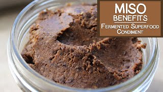 Miso Benefits A Fermented Superfood Condiment [upl. by Eppes]