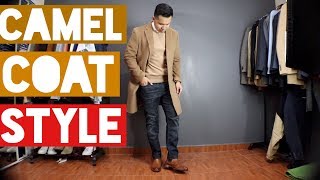 How To Wear A Camel Overcoat Formal To Casual [upl. by Nick344]