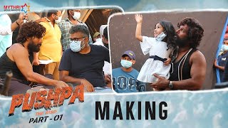 Making Of Pushpa  Allu Arjun  Rashmika Mandanna Fahadh Faasil  Sukumar  DSP [upl. by Callean271]