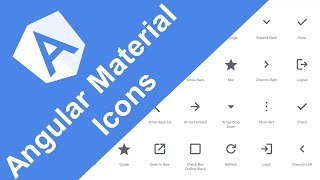 Angular Material  8  Icons [upl. by Trebor703]