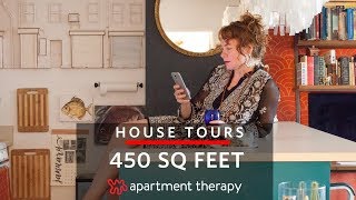 An Artists 450SquareFoot Apartment  House Tours  Apartment Therapy [upl. by Flo152]