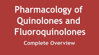 Pharmacology of Quinolones and Fluoroquinolones Complete Overview ENGLISH  Dr Shikha Parmar [upl. by Nylegna]