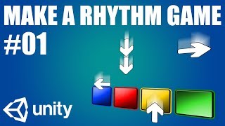 How To Make a Rhythm Game 1  Hitting Notes [upl. by Kreis718]